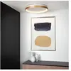 LUCIDE VIDAL - Plafonnier - Ø 48 cm - LED Dim. - 1x38W 2700K - Or Mat/Laiton
