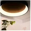 LUCIDE TALOWE LED - Plafonnier - Ø 80 cm - LED Dim. - 1x80W 3000K - Noir