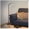 LUCIDE GILLY - Lampadaire/lampe de lecture - LED - 1x5W 2700K - Noir