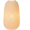 Lucide Lampe à poser Flores, Ø 14,1 cm, porcelaine, blanc, E14