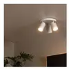 Lucide Spot pour plafond Punch, à 3 lampes, ronde, blanc