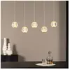 LUCIDE CINTRA - Suspension - LED Dim. - 5x4,7W 2700K - Transparent