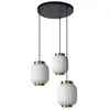 Lucide GOSSE-Suspension Grappe Porcelaine 3 lumières Ø40cm