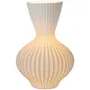 Lampe à poser Momoro porcelaine blanc IP20 E14 25W Ø19,7 x H.29,4cm Lucide