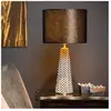 LUCIDE EXTRAVAGANZA VELVET - Lampe de table - Ø 25 cm - 1xE27 - Noir