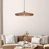 LUCIDE YUNKAI - Suspension - Ø 70 cm - 1xE27 - Naturel