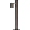 Lucide ARNE LED-Borne d'extérieur Métal H50cm Argenté