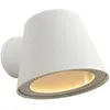 LUCIDE DINGO-LED - Applique murale Intérieur/Extérieur - LED Dim. - GU10-1x5W 3000K - IP44 - Blanc