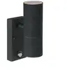 Lucide ARNE LED-Applique d'extérieur avec Détecteur 2 lumières Métal H22,5cm Noir