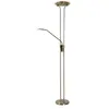 Lucide CHAMPION LED-Lampadaire LED avec liseuse métal H180cm