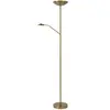 LUCIDE ZENITH - Lampadaire/lampe de lecture - LED Dim. - 3000K - Or Mat/Laiton