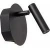 Lucide Spot mural LED rechargeable Jolijn, noir, Ø 10,2 cm, aimant