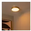 LUCIDE UNAR - Plafonnier - Ø 30 cm - LED 3 StepDim - 1x18W 2700K - Or Mat/Laiton