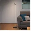 LUCIDE PHILON - Lampadaire/lampe de lecture - Ø 23 cm - LED Dim. - 1x4,5W 3000K - Noir
