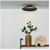 Lucide FOSKAL-Plafonnier LED rond en métal Ø34.5cm