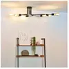 Lucide LESTER-Plafonnier en métal 8 lumières L150cm