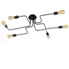 Lucide LESTER-Plafonnier en métal 6 lumières L100cm