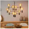 LUCIDE LEANNE - Suspension - Ø 65 cm - 10xE27 - Noir