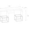 Lustres, suspensions et plafonniers Lucide  RIXT