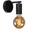 LUCIDE LEANNE - Applique murale - 1xE27 - Noir