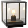LUCIDE CLAIRE - Borne extérieur - 1xE27 - IP54 - Anthracite