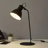 LUCIDE Lampe de bureau orientable industrielle hauteur 50cm Noir SHADI noir noir