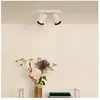 LUCIDE NIGEL - Spot plafond - LED Dim to warm - GU10-2x5W 2200K/3000K - Blanc