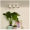 LUCIDE NIGEL - Spot plafond - LED Dim to warm - GU10-3x5W 2200K/3000K - Blanc