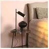 Lucide Lampe de table Clubs pivotante inclinable noire