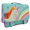 Cartable Licorne Arc-en-ciel 41 CM Rose Haut de gamme