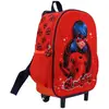 Sac à dos à roulettes Miraculous Ladybug 3D 36 CM Trolley Maternelle