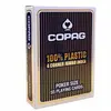 Cartamundi 4 CORNER - 100% Plastique - jeu de 55 cartes - format poker - 4 index jumbo
