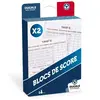 Cartamundi Jeu Traditionnel Ducale - 2 Blocs De Score Yam's - Eco Format