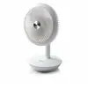 DOMO DO8147 Ventilateur de table 5 W (Ø x H) 18 cm x 28.2 cm blanc