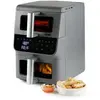 Friteuse sans huile - DOMO - Airfryer DO550FR - Double cuve 3.5 L + 65...