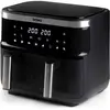 Domo DO537FR friteuse Double 4 L Autonome Friteuse d'air chaud Noir