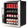DOMO Réfrigérateur bar - D - 60 L - porte vitrée Domo DO91609BK
