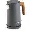 DOMO DO9268WK Bouilloire 'Wood You' - 1,7 L - 1850-2200 w - gris mat
