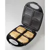 Domo DO 9046 C gaufrier et appareil à croque-monsieur 1200 W Blanc