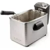 Domo DO458FR friteuse Unique 4 L 3000 W Noir, Acier inoxydable
