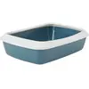 Savic Bac à Chat+Bord Iriz42 Bluestone 42x31x12,5cm