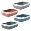 Bac à litière avec rebord Savic Iriz 42 cm gris clair / blanc - pour chat