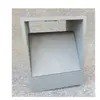 Borne carrée extérieure led 9W fonte d'alu anthracite 163x130x130mm 40...