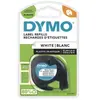 DYMO 12mm LetraTAG Plastic tape ruban d'étiquette