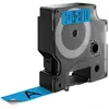 Dymo 45806 (S0720860) - (12 mm) - Bleu sur noir - Ruban