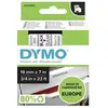 Dymo 45800 (S0720820) - (19 mm) - Noir sur transparent - Ruban