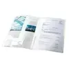 Esselte Chemise double poches polypropylène translucide A4 incolore - Lot de 5