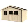 Abri de jardin bois "Flodeal" - 11.86 m² - 3.98 x 2.98 x 2.44 m - 28 m...