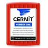 Pâte Polymère Cernit Number One Rouge pavot 56 g