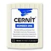 Cernit, opaque white (027), 56gr  - Pâte à modeler  - 78010 